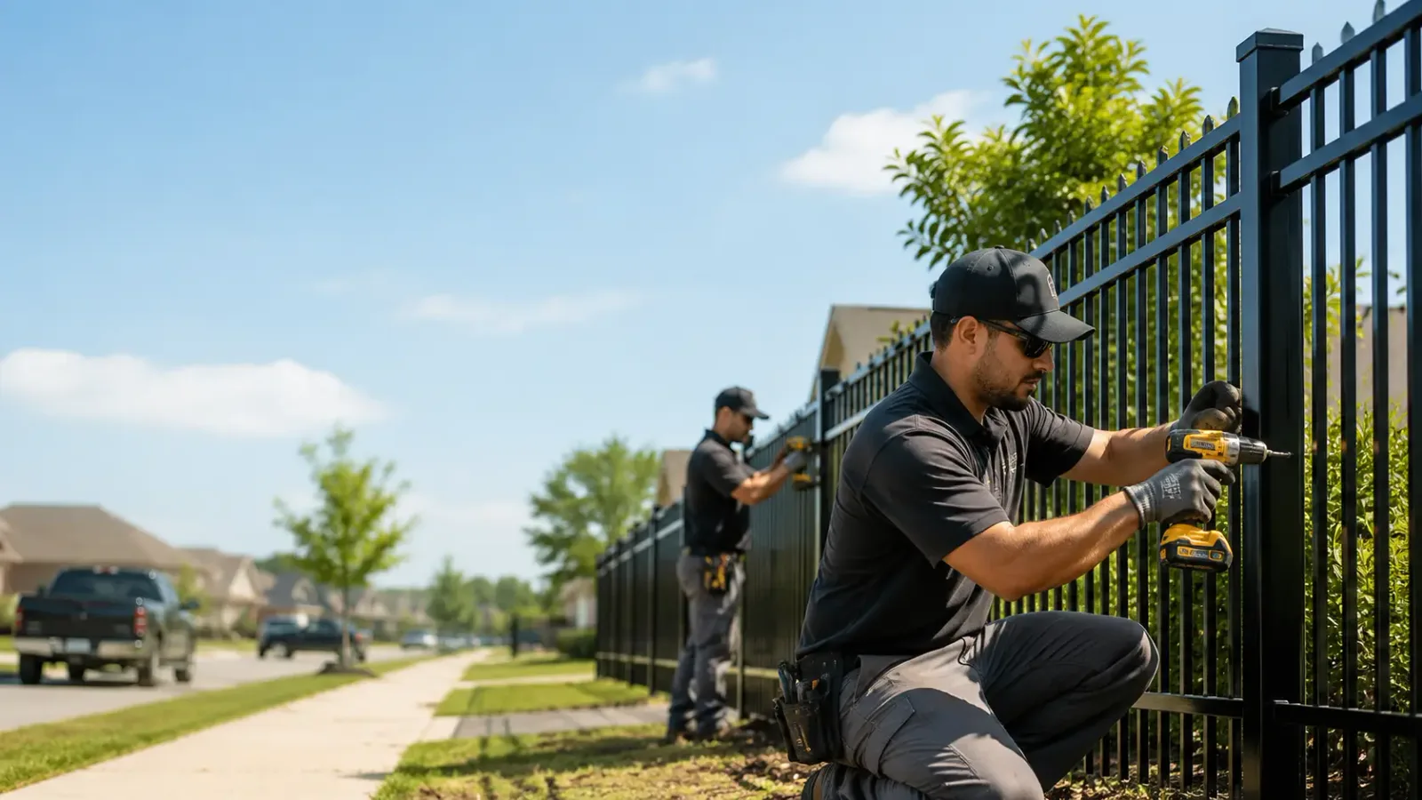 Metal Fence Installation in Wall Lake, IA